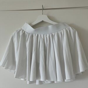 Aritzia White Tennis Skirt